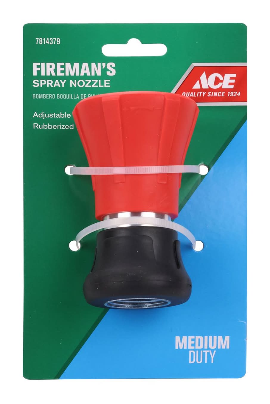 Ace 2 Pattern Shower And Stream Metal Fireman'S Nozzle
