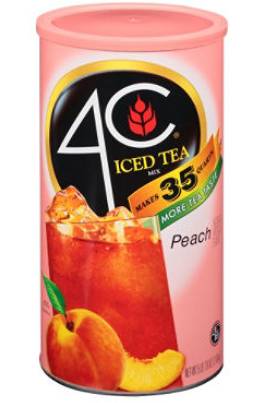 4C - Iced Peach Tea - 35 Qt