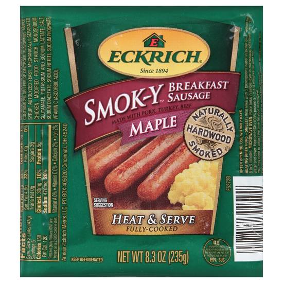 Eckrich Smoky Breakfast Sausage (maple)