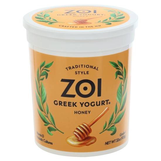 Zoi Honey Greek Yogurt (32 oz)