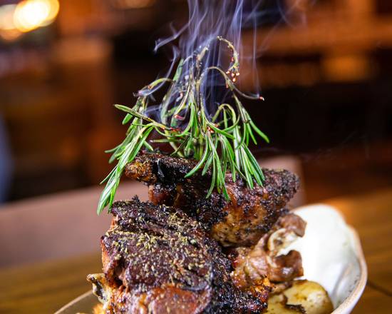 Slow Roasted Baby Lamb