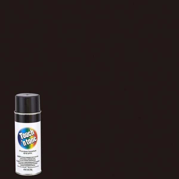 Touch 'N Tone Gloss All-Purpose Household Spray Paint - 55276830,10 ounce, Black