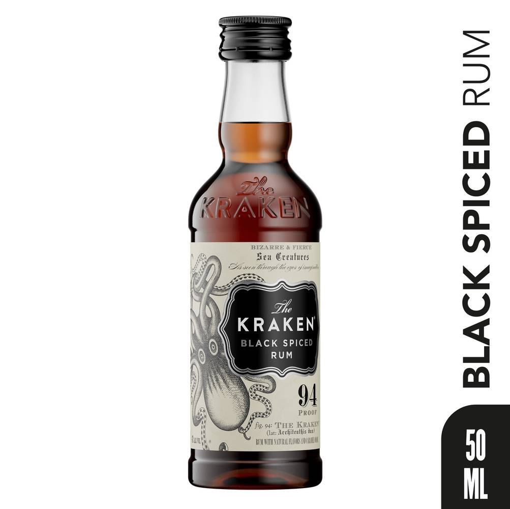 The Kraken Black Spiced Rum (50 ml)