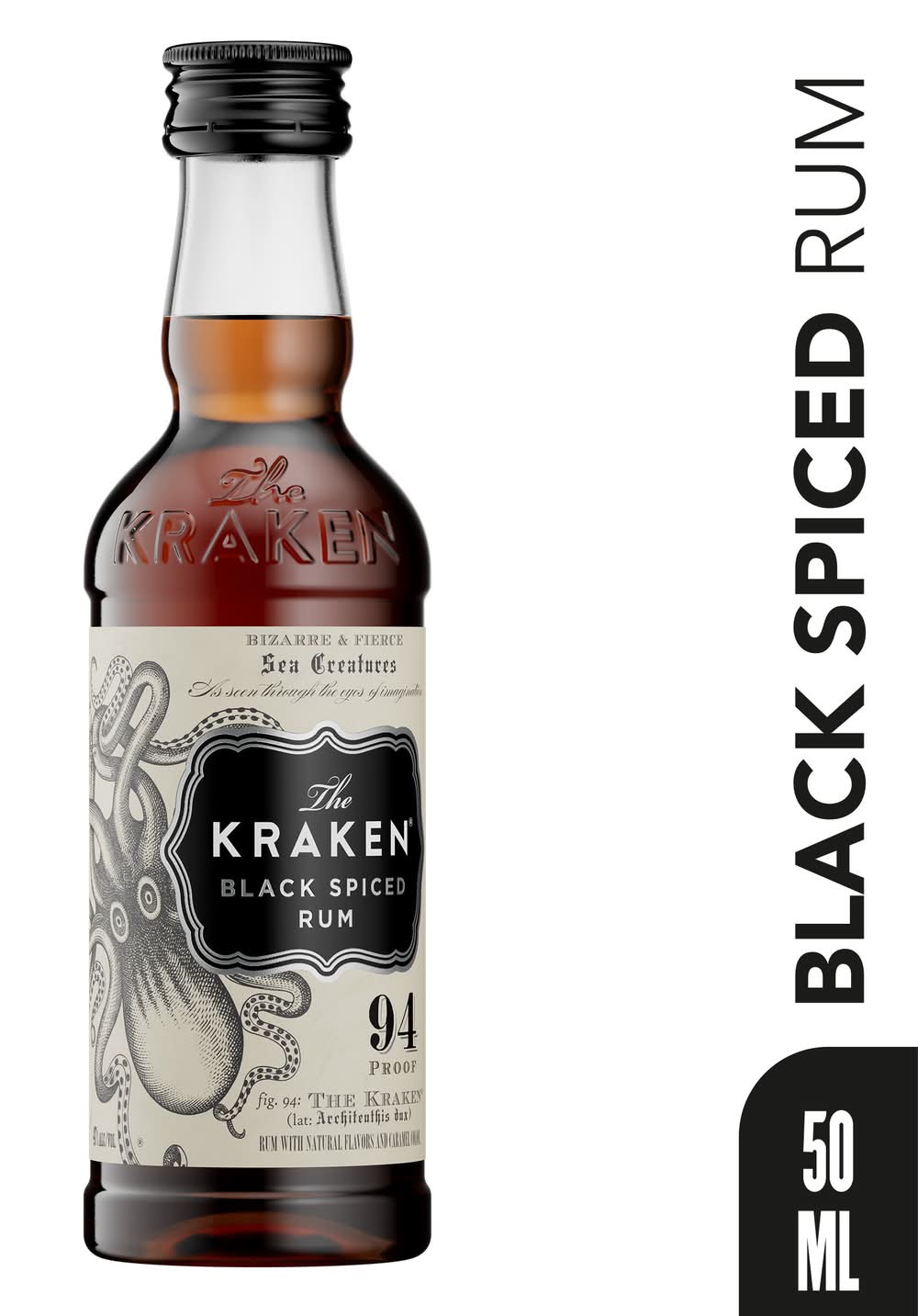 The Kraken Black Spiced Rum (50 ml)
