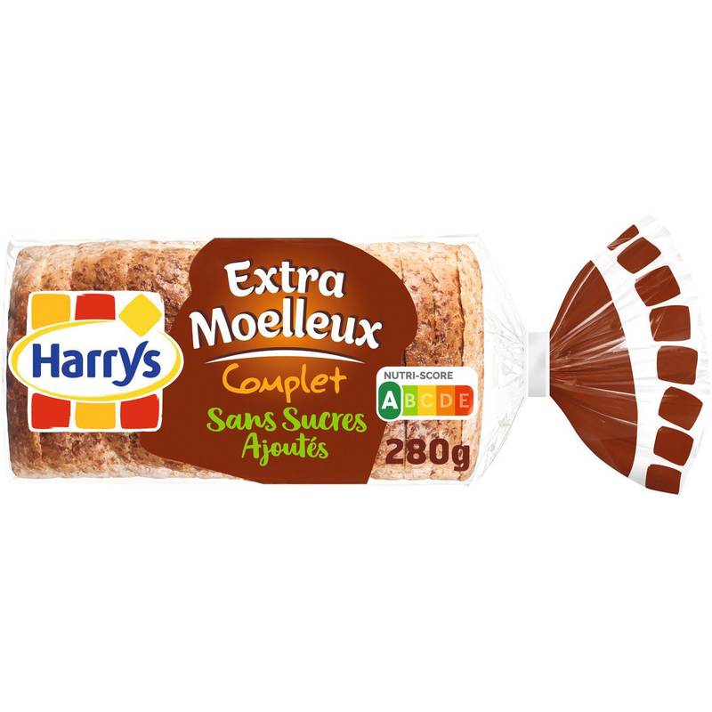 Harry's - Pain de mie extra moelleux complet (280g)