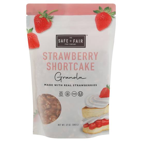 The Safe + Fair Food Company Strawberry Shortcake Granola