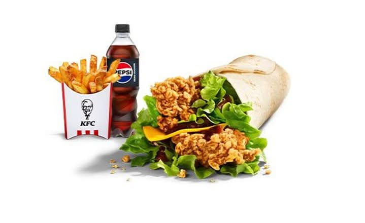 Spicy Teriyaki Twister Menü