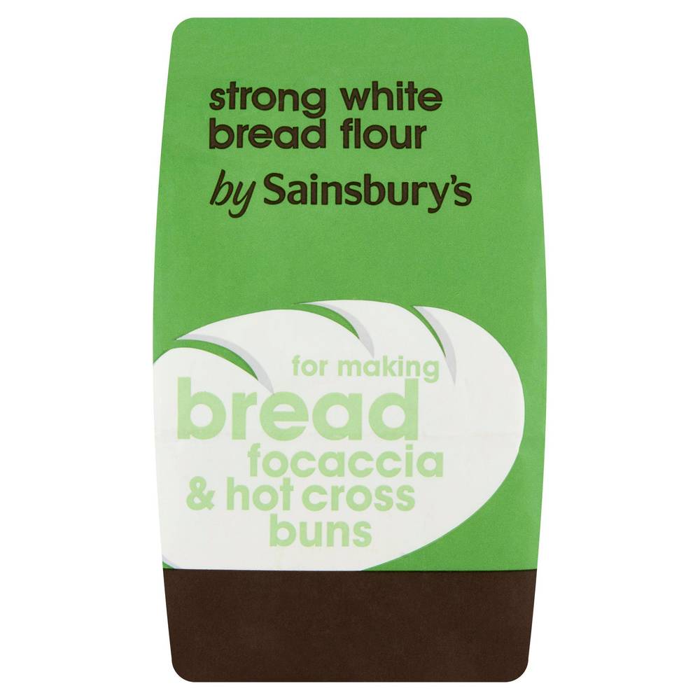 Sainsbury's Strong White Unbleached Bread Flour 1.5kg