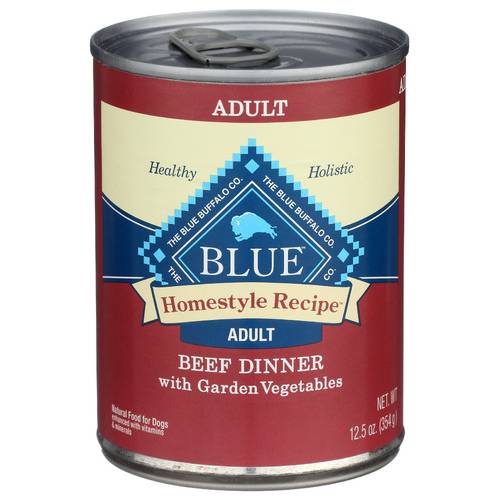 The Blue Buffalo Co. Homestyle Recipe Beef Dinner With Garden Vegetables Dog Food