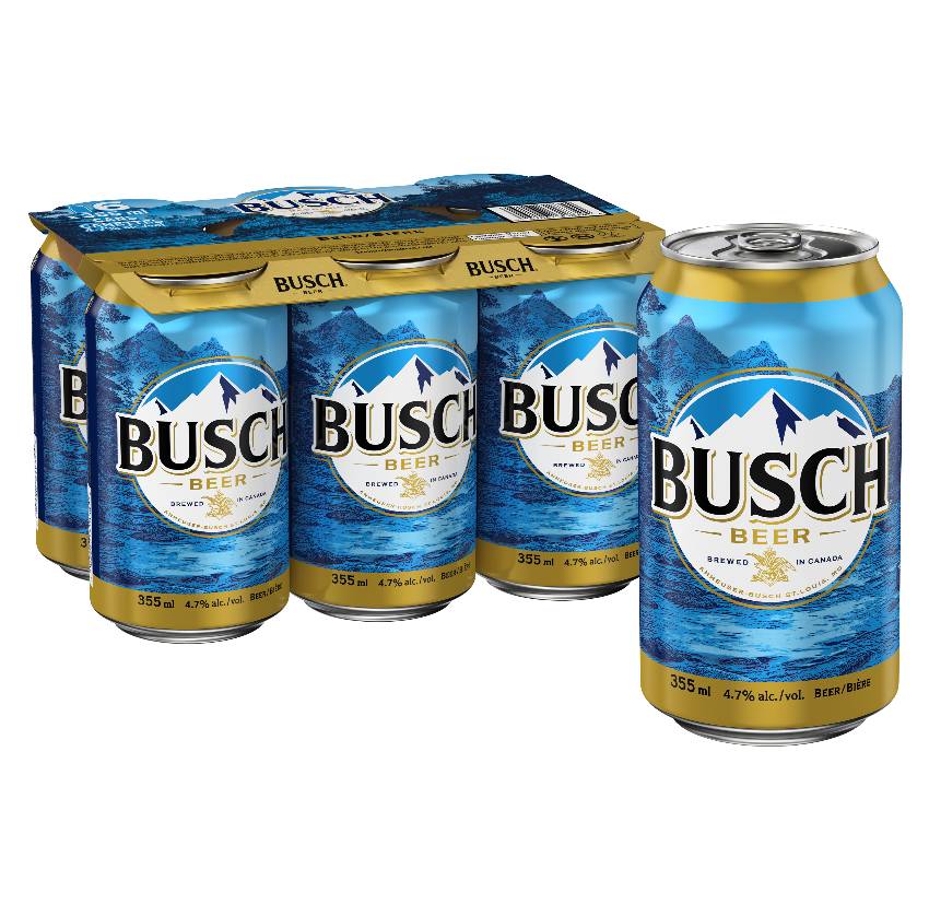 Busch Lager  (6 Cans, 355ml)