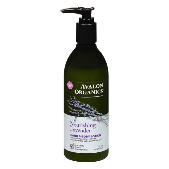 Avalon Organics Nourishing Lavender Hand & Body Lotion