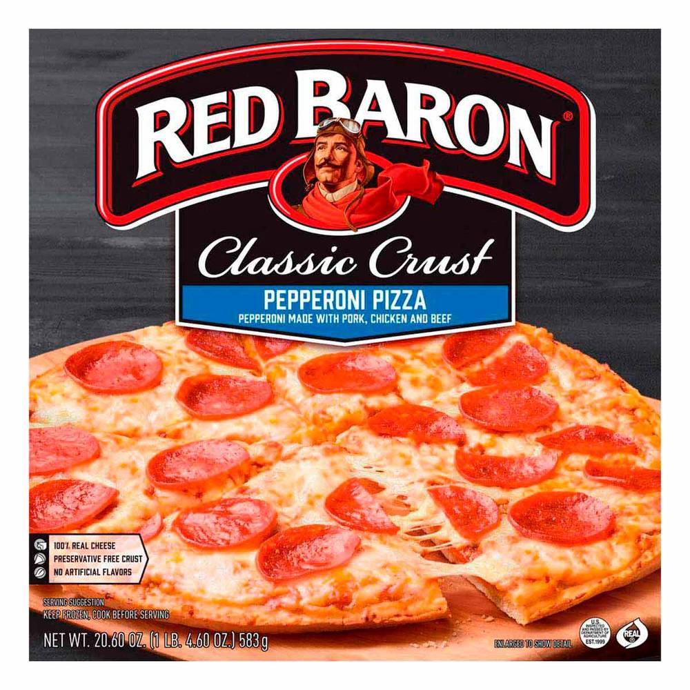 Red baron pizza clásica pepperoni (583 g)