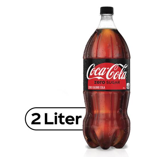 Coco-Cola Zero Soda (2 L)