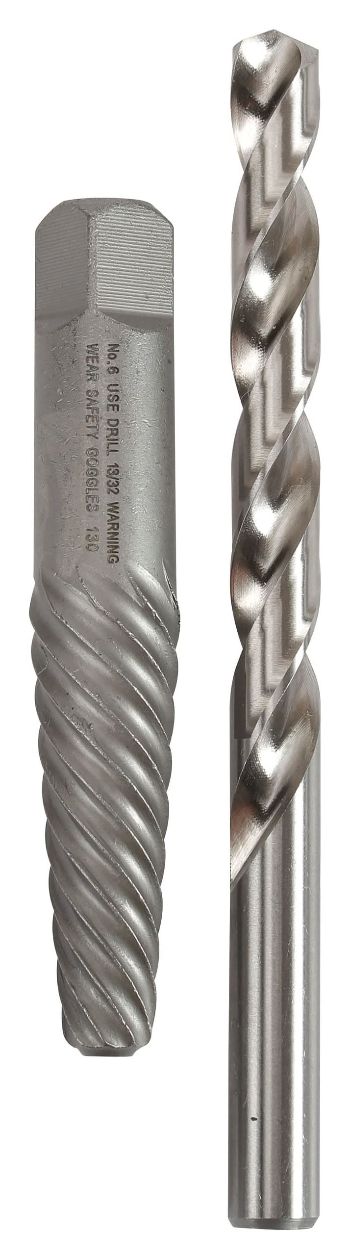 Kobalt 2 -Pack High carbon steel Set Screw extractor and drill bit set