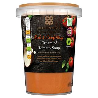 Co-op Irresistible Cream of Tomato Soup 600g