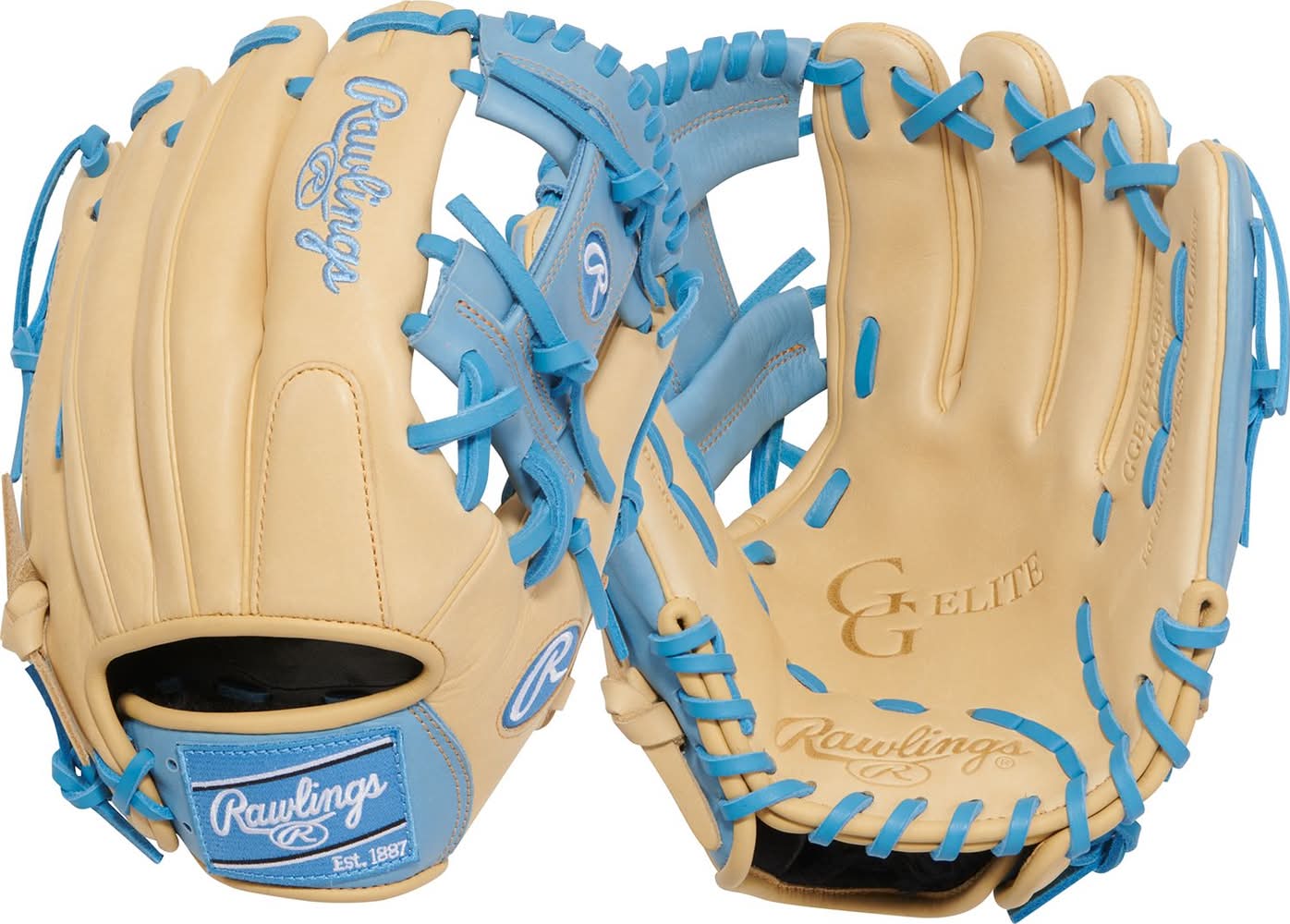 Rawlings 11.5" Youth GG Elite Series Glove (Blonde/Blue)