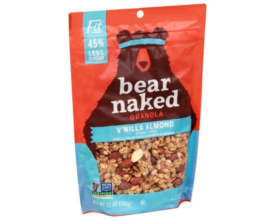 Bear Naked · 45% Less Sugar V'nilla Almond Granola (12 oz)
