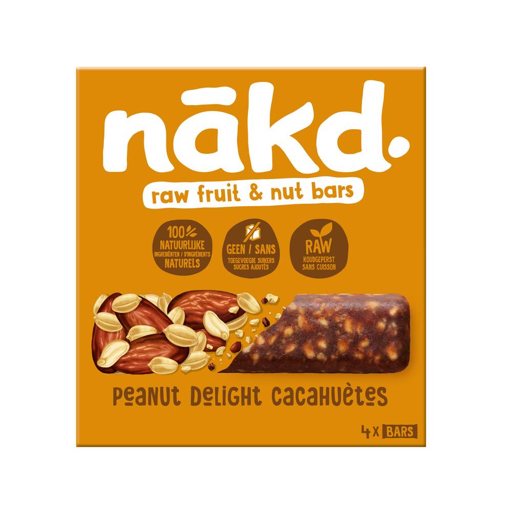 Nākd - Barres céréales cacahuètes