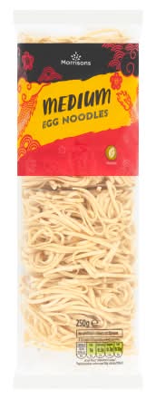 Morrisons Medium Egg Noodles (250g)