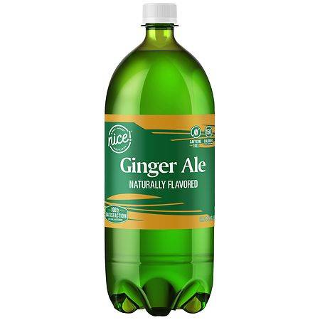 Nice! Delicious Ginger Ale Soda (67.6 fl oz)