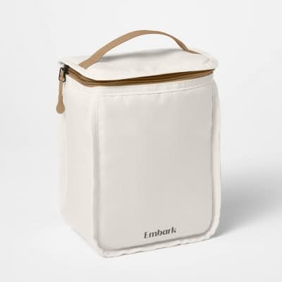 Embark Upright Lunch Bag, Tan