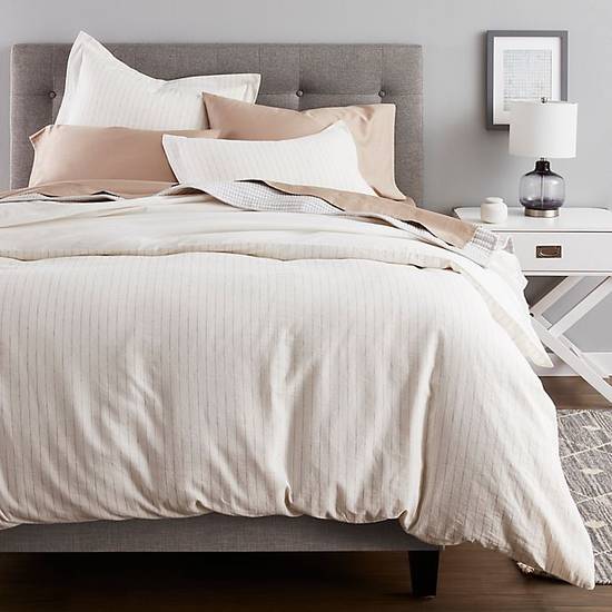 Bed Bath Beyond Delivery In Bradenton, Kenneth Cole Thompson King Duvet Cover In Stone