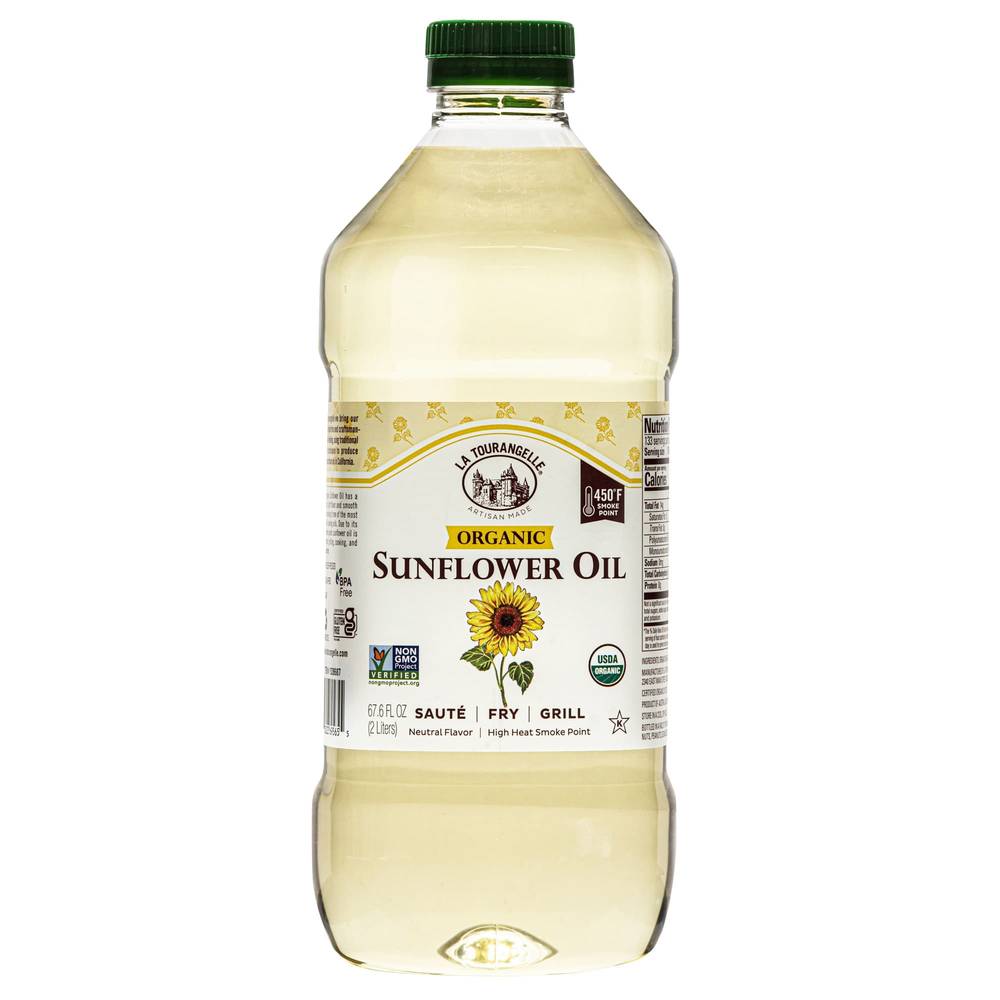 Organic Sunflower Oil, 2 L