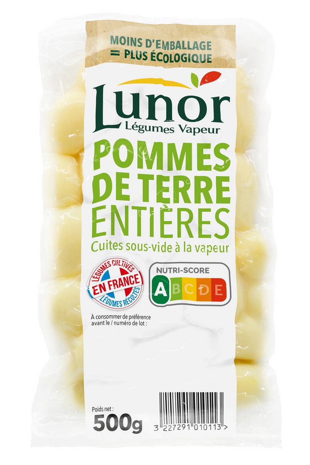 Lunor - Pommes de terre entières (500g)