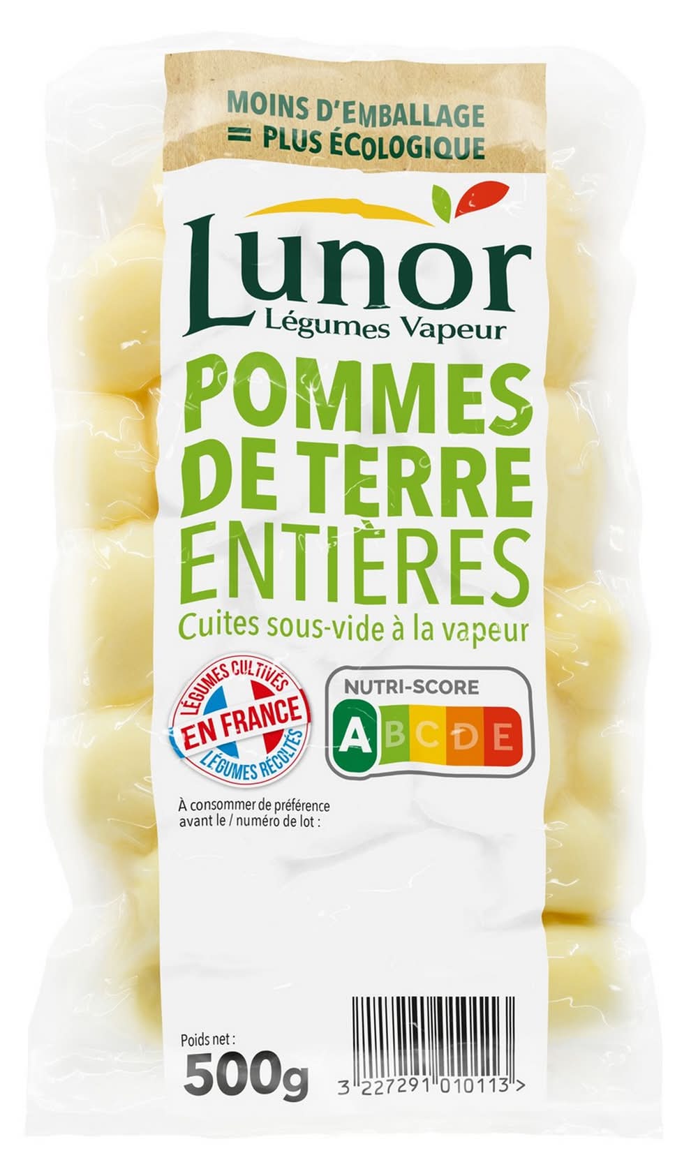 Lunor - Pommes de terre entières (500g)