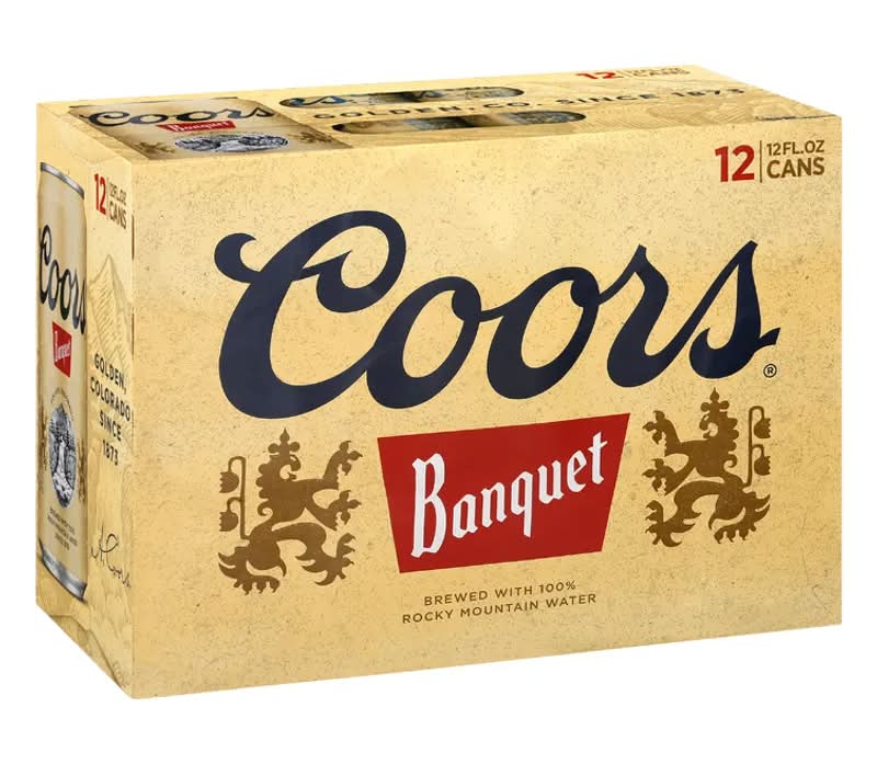 Coors Banquet Beer - 12 Pack