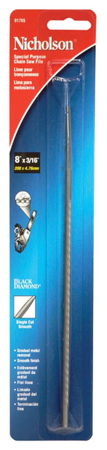 Crescent Nicholson 8 In. L X 3/16 In. W High Carbon Steel File 1 Pc
