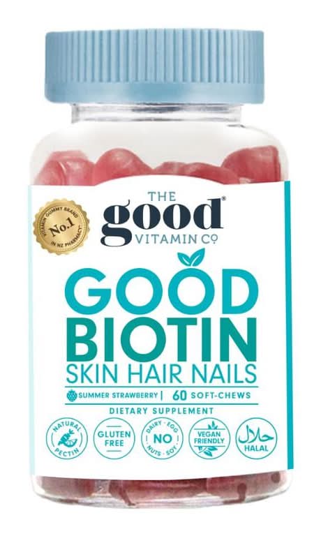 The Good Vitamin Co Good Biotin Hair/Skin/Nails Soft-Chews 60s
