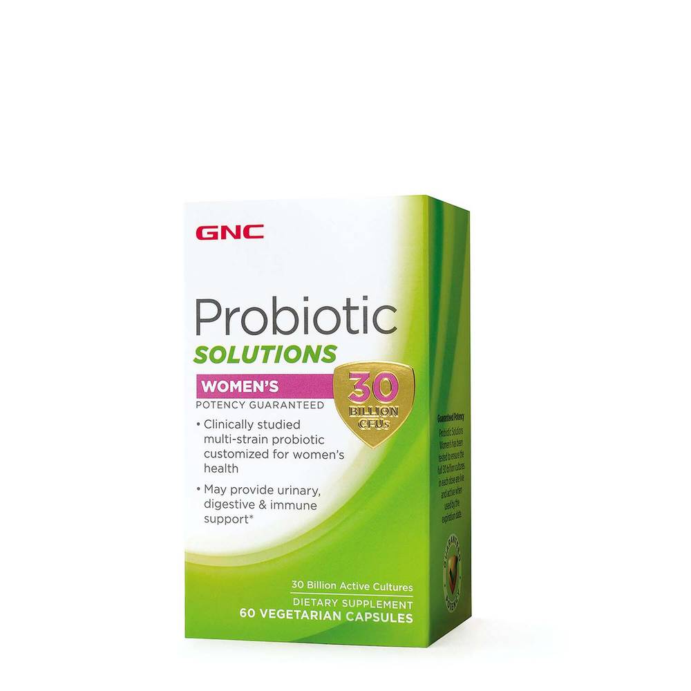 Probiotic Solutions Women's - 30 Billion CFUs - 60 Capsules (60 Servings)