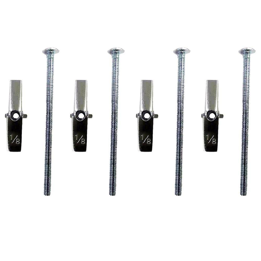 Project Source 1/8-in x 3-in Zinc-plated Interior Anchor Bolt (4-Count) | 21-9543