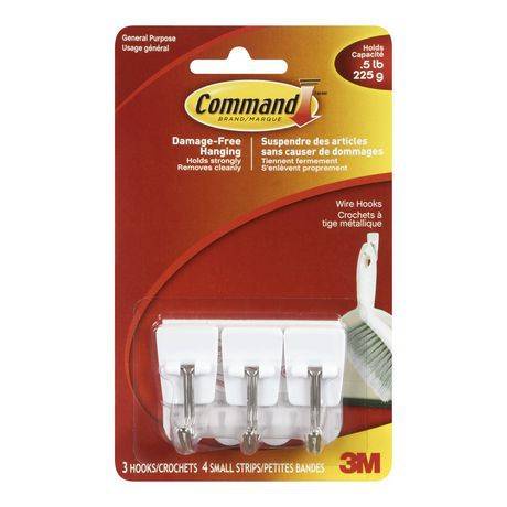 Command Damage Free Hanging Small Wire Hooks 17067c