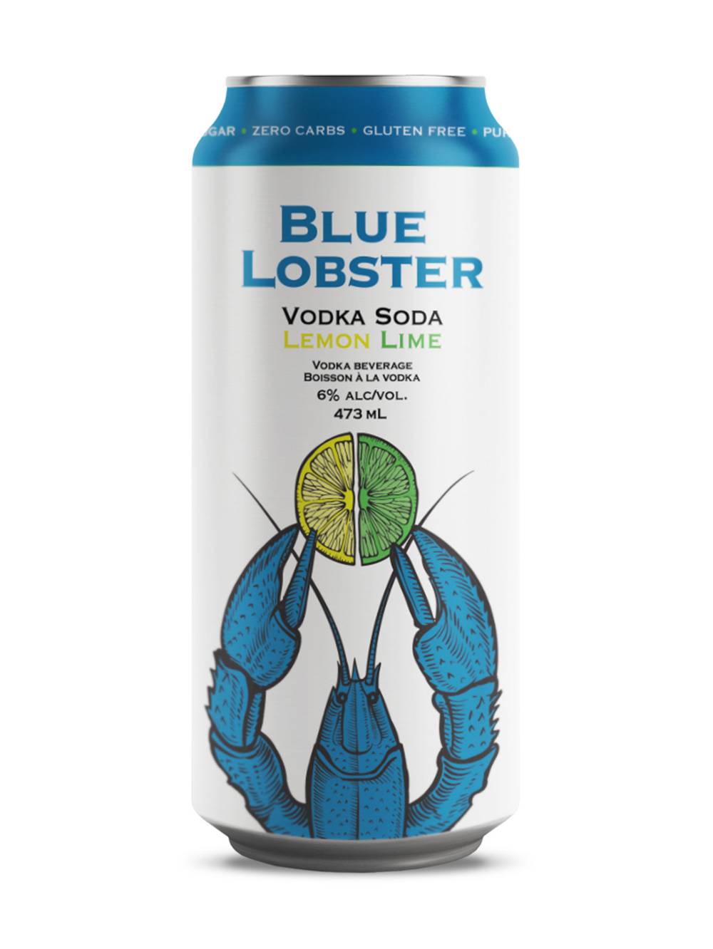 Blue Lobster Vodka (473 ml) (lemon lime)