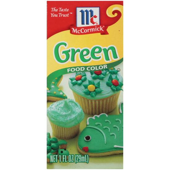 Mccormick Green Food Color