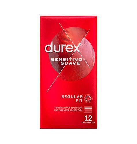 Preservativo Durex Sensitivo Suave (12 unidades)