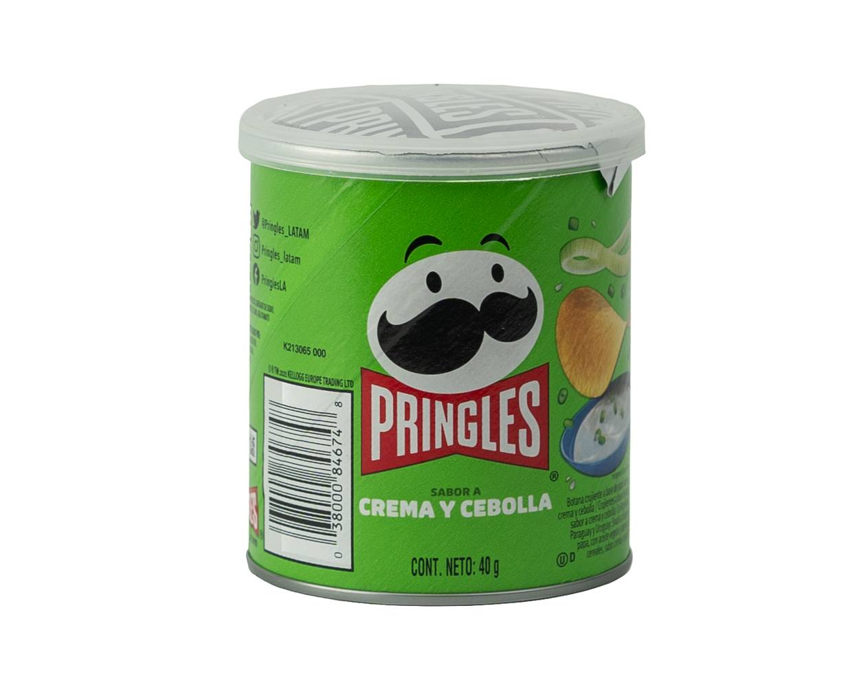 Pringles papas (crema y cebolla) (40 g)