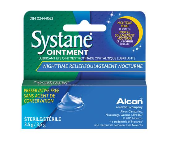 Systane Lubricant Eye Nighttime Relief Ointment (3.5 g)