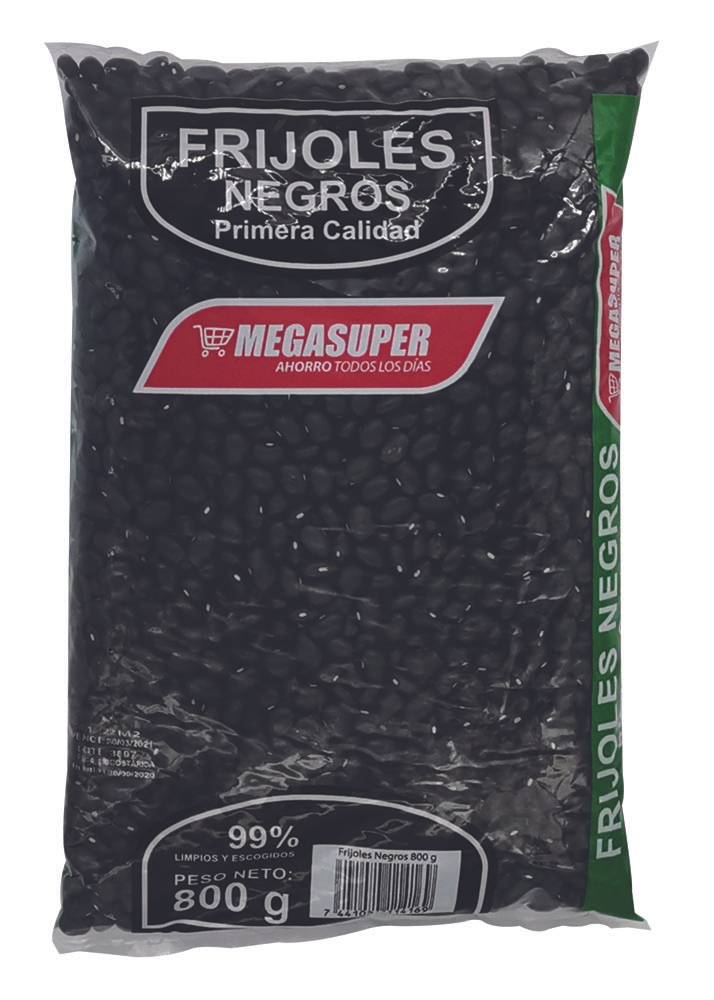 Megasuper frijoles negros (bolsa 800 g)
