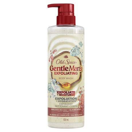 Old Spice Gentleman's Blend Exfoliating Body Wash, Himalayan Sea Salt