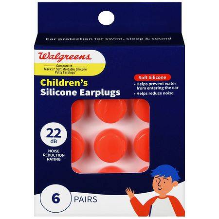 Walgreens Children's Silicone Earplugs (0.14 oz)