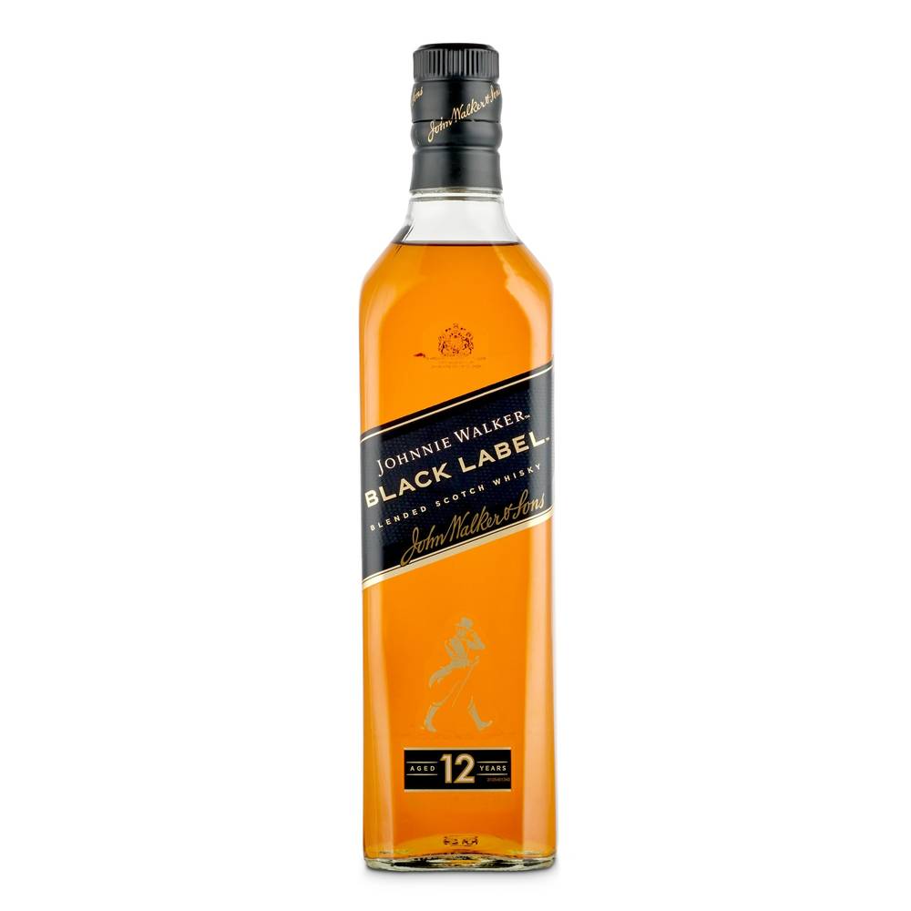 Whisky Black Label Johnnie Walker Botella 70 Cl