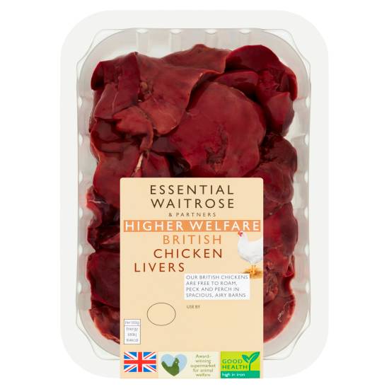 Essential Waitrose & Partners British Chicken Livers
