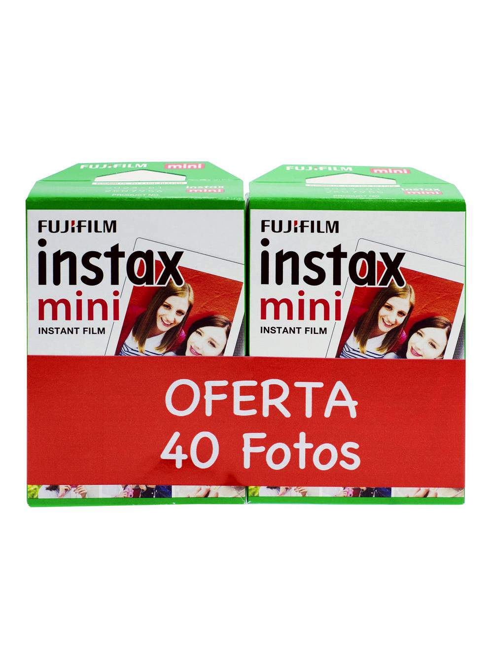 Fujifilm pack 40 film instax mini (pack 2, 40 u)