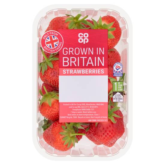 Co-Op British Strawberries (227g)