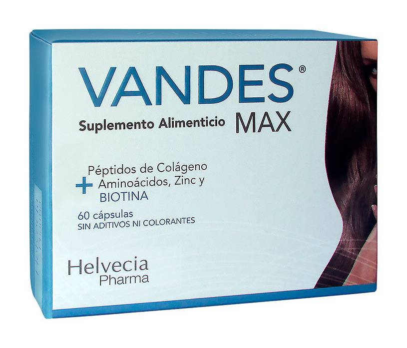 Complemento alimenticio específico para Cabellos y Uñas VANDESS