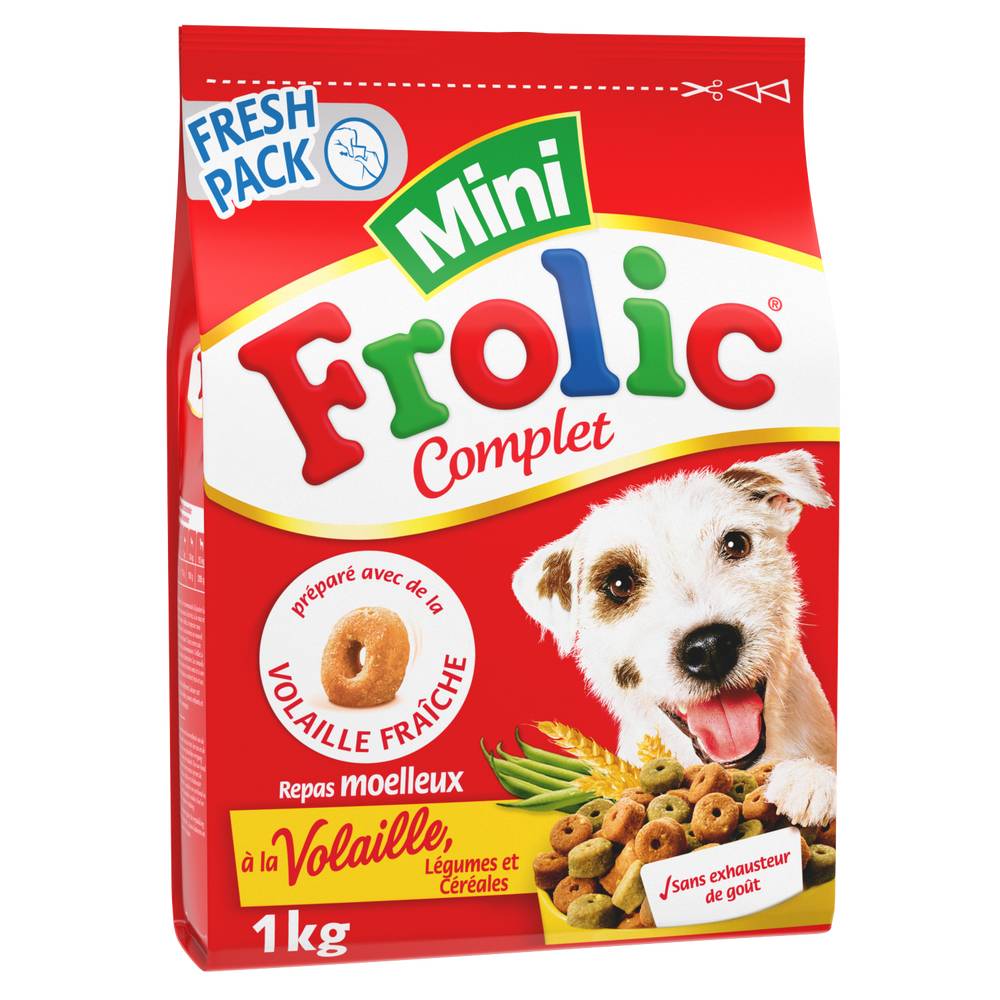 Frolic - Mini croquettes à la volaille pour petit chien