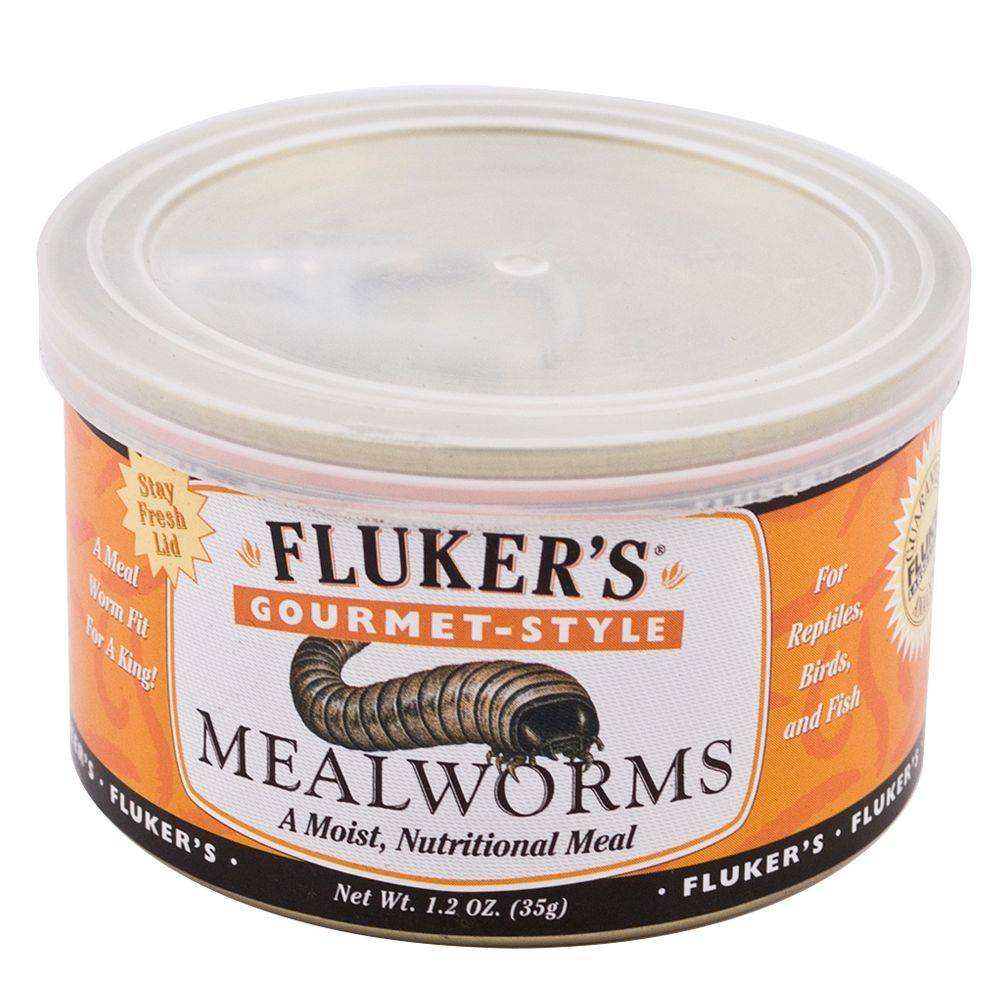 Fluker's® Gourmet Style Mealworms (Size: 1.2 Oz)